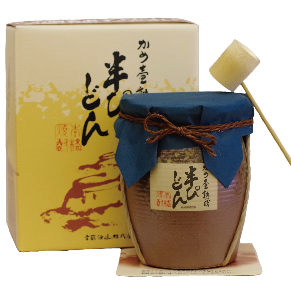 原料：宮崎紅
麹：米麹（黒麹）
蒸留方法：常圧
アルコール度数：35%
昔ながらの伝統的手造り製法で、土中に埋めた素焼きの和甕壺（かめつぼ）を使って仕込み熟成させたまろやかで深みのあるこだわりの逸品です。竹のひしゃくで一杯ずつ自然の恵みを掬いとって味わうひとときをお楽しみ下さい。